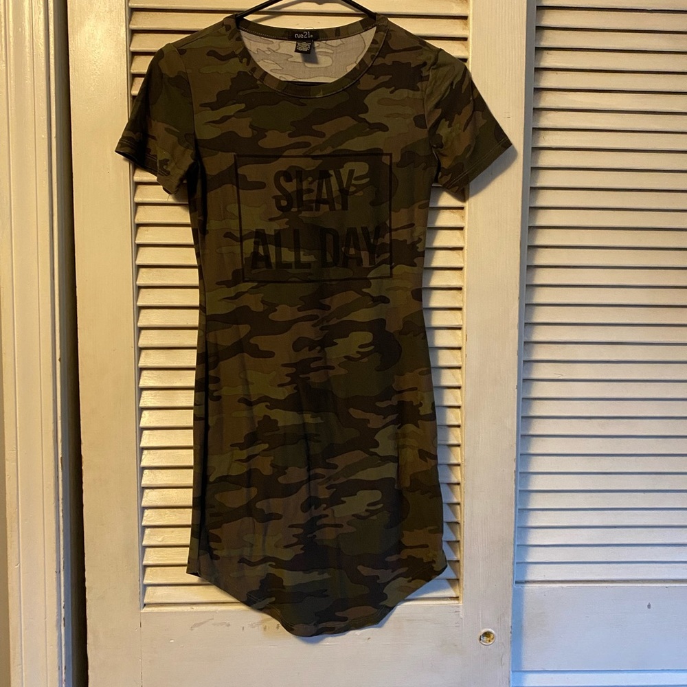 Camouflage dress